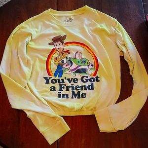 Disney Cropped Longsleeve Tee